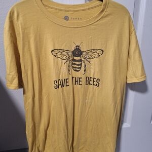 EGO Yellow Graphic T-Shirt Gently Used